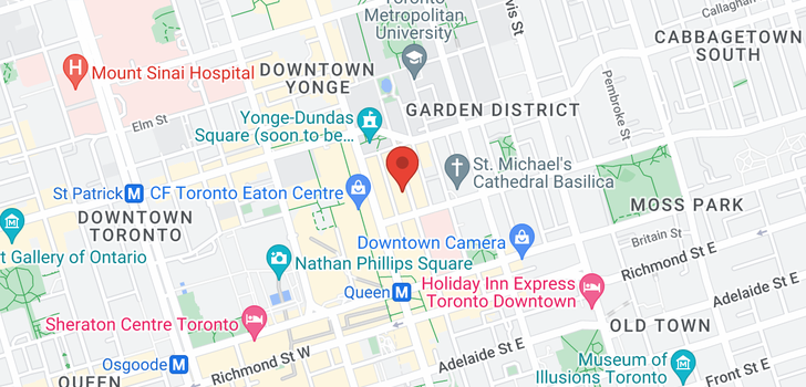 map of #1708 -220 VICTORIA ST
